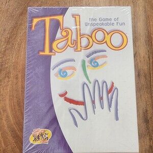 Hasbro Taboo Word Party Board Game 2000 Adult 4+ Players New Sealed Box